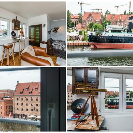 Apartment Above Motlawa Gdansk Bagian luar foto