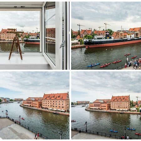 Apartment Above Motlawa Gdansk Bagian luar foto