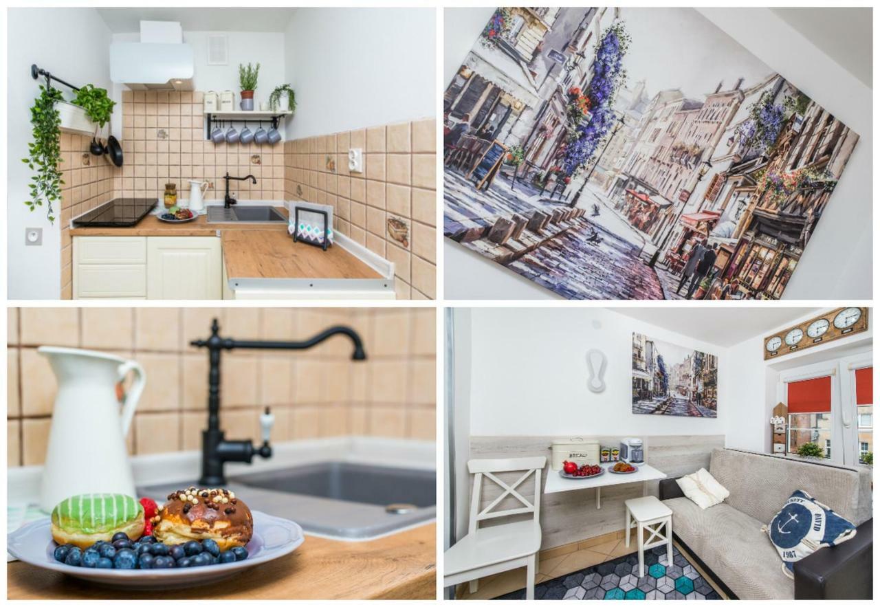 Apartment Above Motlawa Gdansk Bagian luar foto